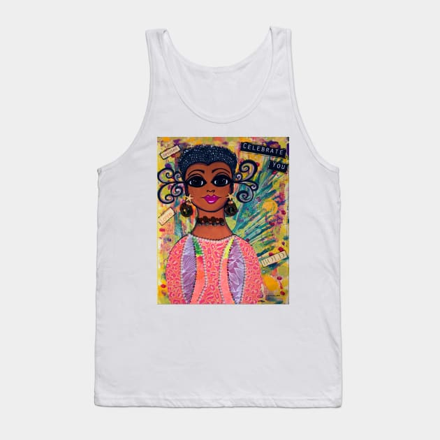 Celebrate You - Caribbean Tank Top by susanchristophe